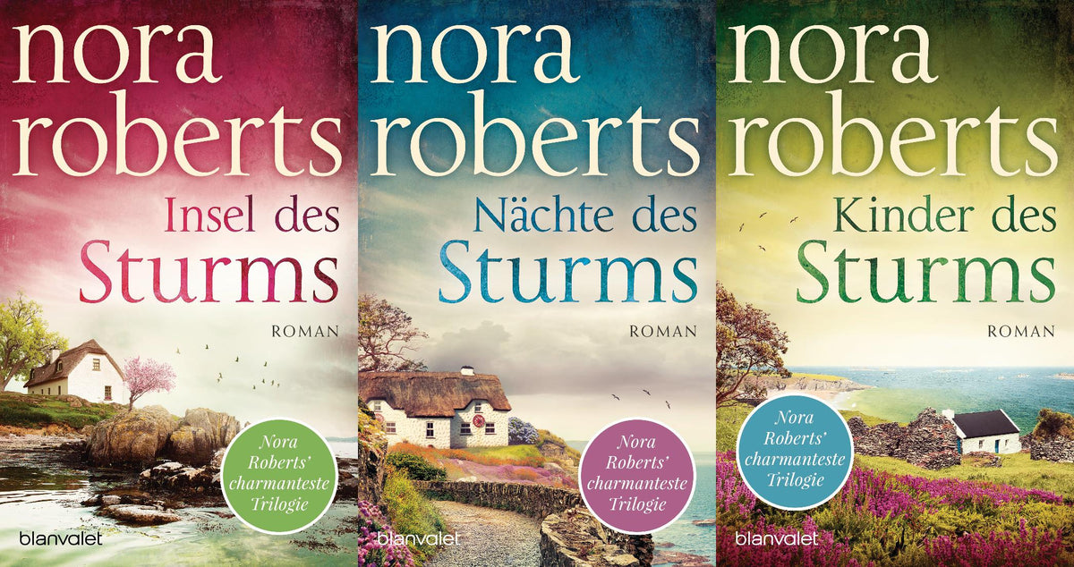 Die Sturm-Trilogie von Nora Roberts + 1 exklusives Postkartenset