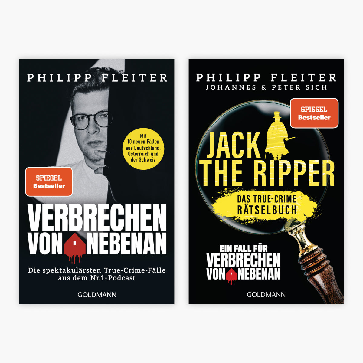 Verbrechen von nebenan 2 Bände im Set + 1 exklusives Postkartenset