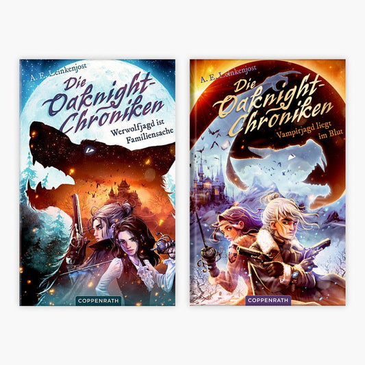 Die Oaknight-Chroniken Band 1+2 plus 1 exklusives Postkartenset