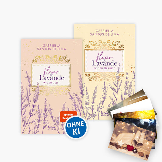 Die Fleur de Lavande-Reihe Band 1+2 plus 1 exklusives Postkartenset
