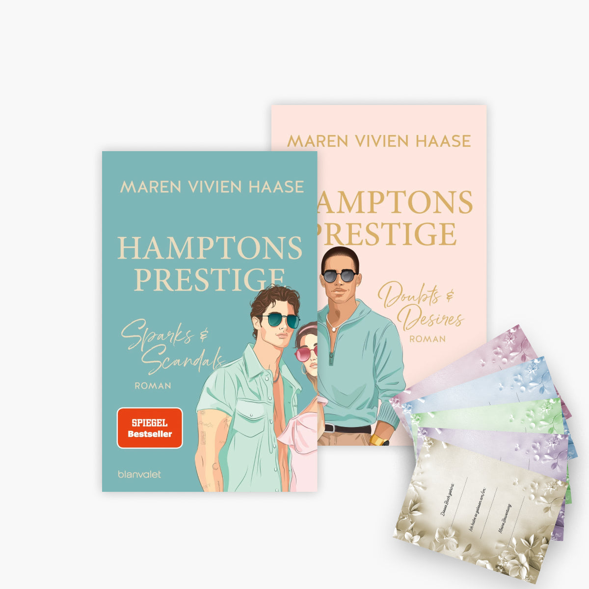 Die Hamptons Prestige-Reihe Band 1+2 plus 1 exklusives Postkartenset