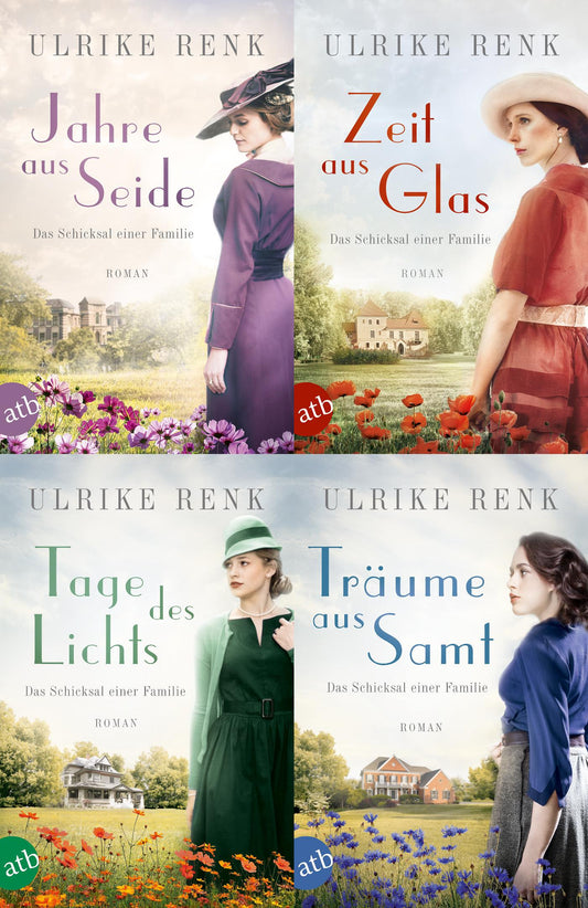 Die große Seidenstadt-Saga Band 1-4 plus 1 exklusives Postkartenset