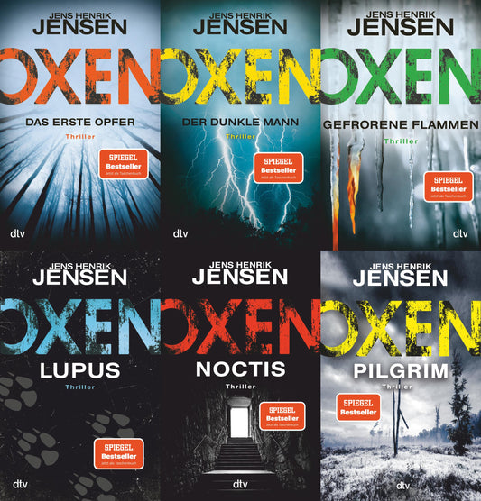 Die Niels-Oxen-Reihe Band 1-6 plus 1 exklusives Postkartenset