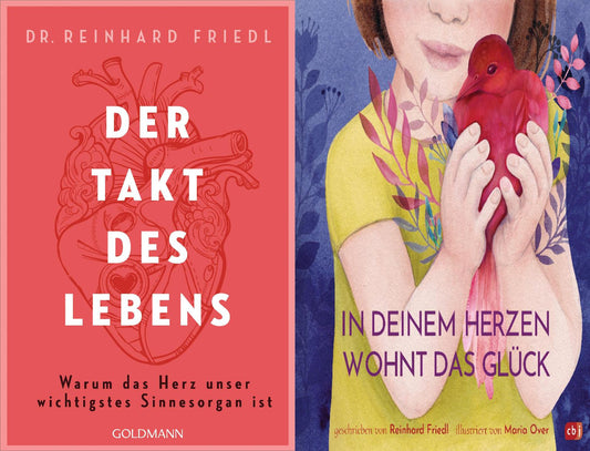 Der Takt des Lebens + In deinem Herzen wohnt das Glück + 1 exklusives Postkartenset