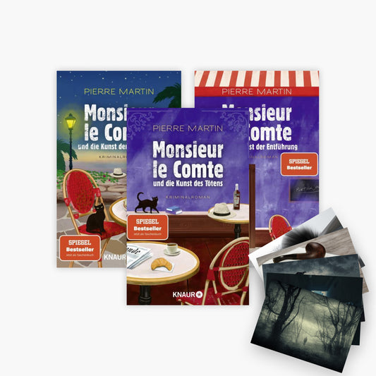 Die Monsieur le Comte-Reihe Band 1-3 plus 1 exklusives Postkartenset