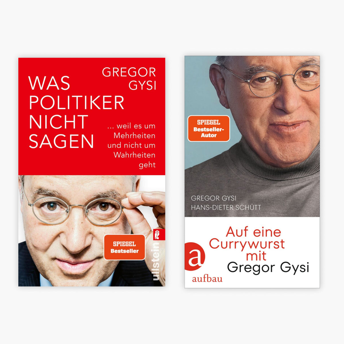 Was Politiker nicht sagen + Auf eine Currywurst mit Gregor Gysi + 1 exklusives Postkartenset