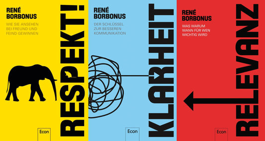 Respekt / Klarheit / Relevanz von René Borbonus + 1 exklusives Postkartenset