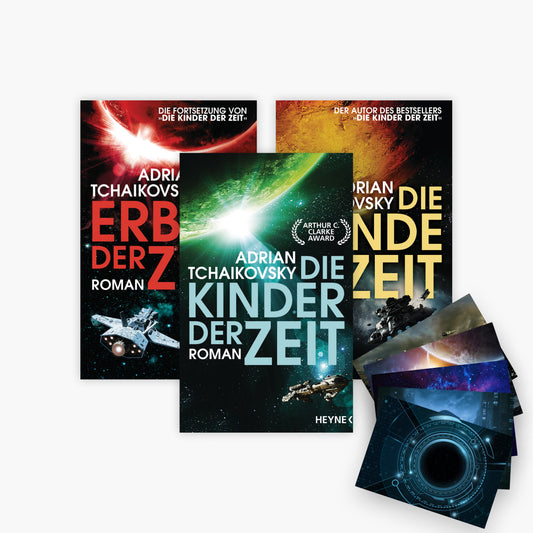 Die Zeit-Saga Band 1-3 plus 1 exklusives Postkartenset