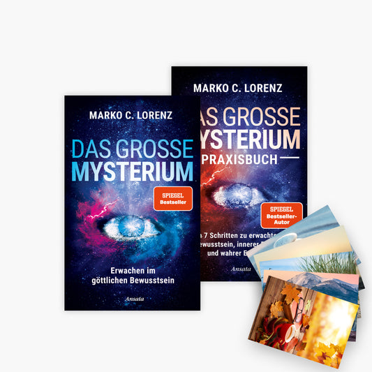 Das große Mysterium + Praxisbuch + 1 exklusives Postkartenset