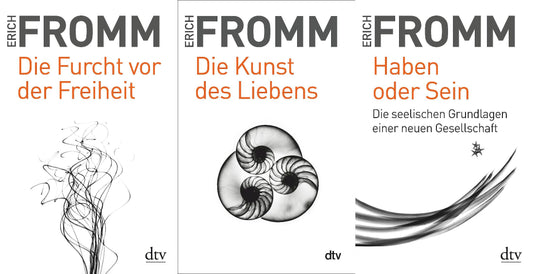 Die Furcht vor der Freiheit / Die Kunst des Liebens / Haben oder Sein + 1 exklusives Postkartenset
