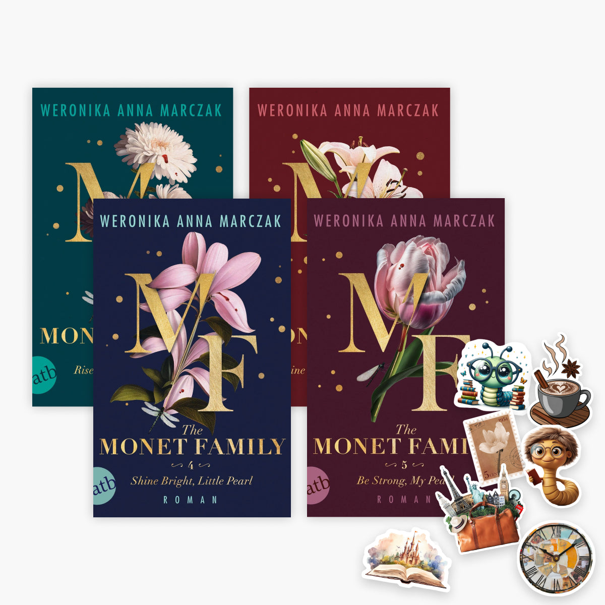 Family of Secrets Band 4-7 plus 1 exklusives Stickerset