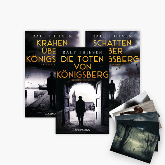 Das Krimiset: Ein Fall für Aaron Singer Band 1-3 plus 1 exklusives Postkartenset