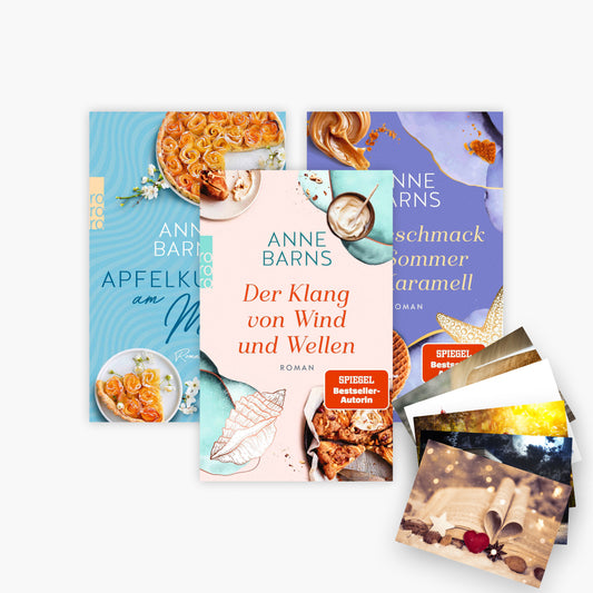 Das Anne Barns Inselromane-Set: 3 Bücher + 1 exklusives Postkartenset