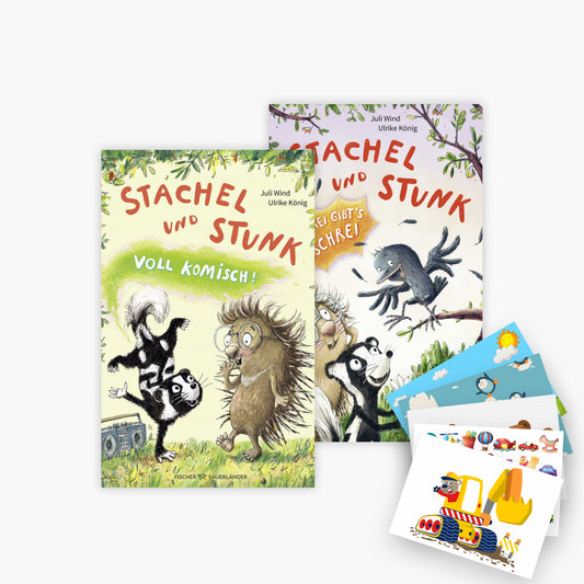 Stachel und Stunk 2 Bücher + 1 exklusives Postkartenset
