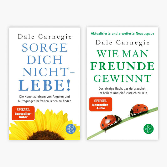 Sorge Dich nicht - Lebe & Wie man Freunde gewinnt + 1 exklusives Postkartenset