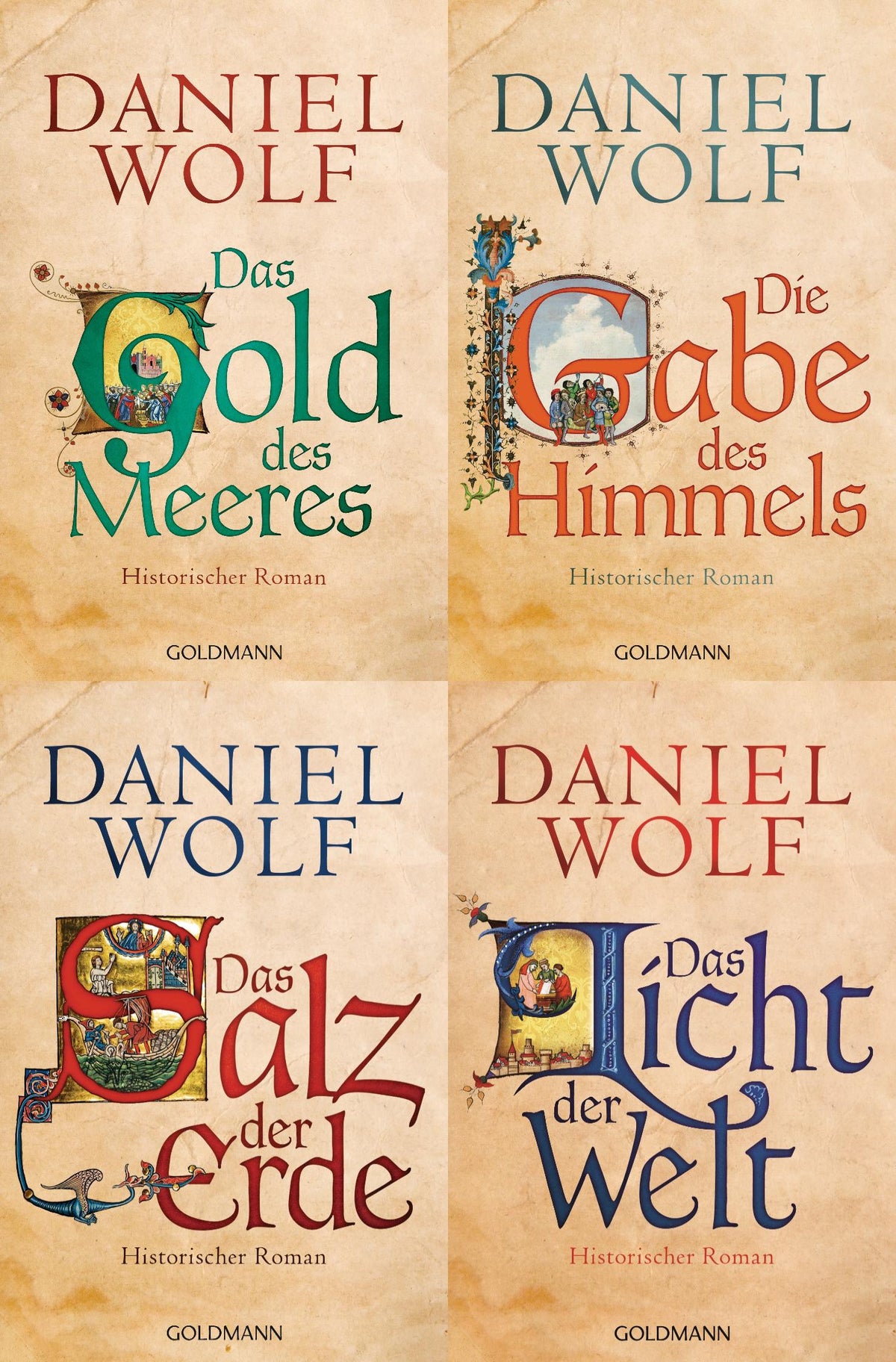 Die Fleury Reihe von Daniel Wolf + 1 exklusives Postkartenset