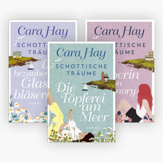 Die Schottische Träume-Reihe Band 1-3 plus 1 exklusives Postkartenset
