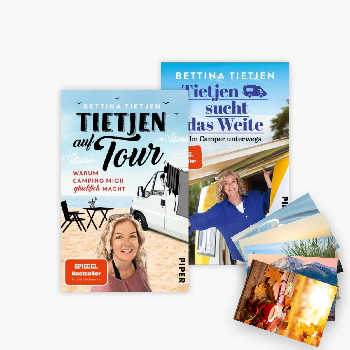 Tietjen auf Tour + Tietjen sucht das Weite + 1 exklusives Postkartenset