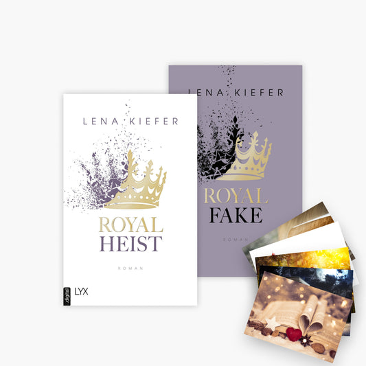 Die Royal Heist-Trilogie Band 1+2 plus 1 exklusives Postkartenset