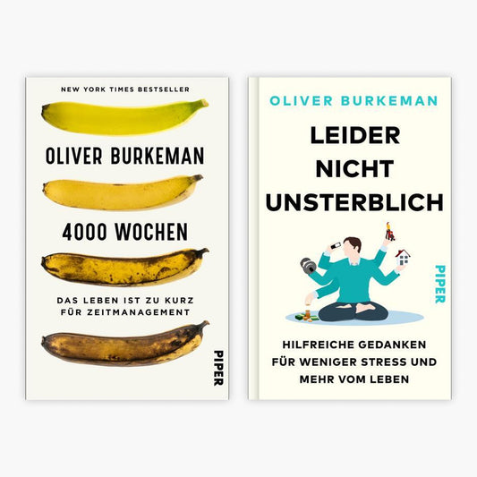 4000 Wochen + Leider nicht unsterblich + 1 exklusives Postkartenset