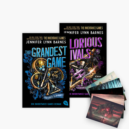 Die The-Grandest-Game-Reihe Band 1+2 plus 1 exklusives Postkartenset