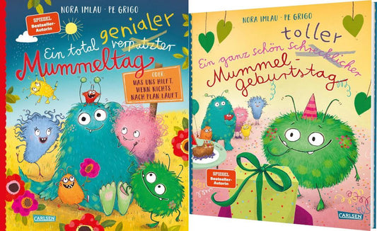 Ein total genialer Mummeltag + Ein ganz schön toller Mummelgeburtstag + 1 exklusives Postkartenset