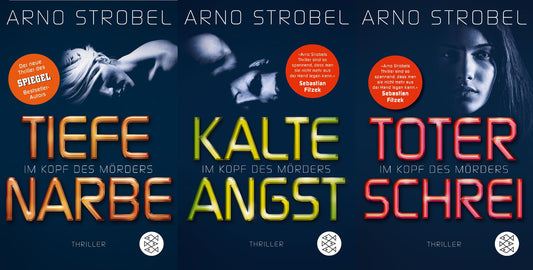 Im Kopf des Mörders 3 Krimis im Set + 1 exklusives Postkartenset
