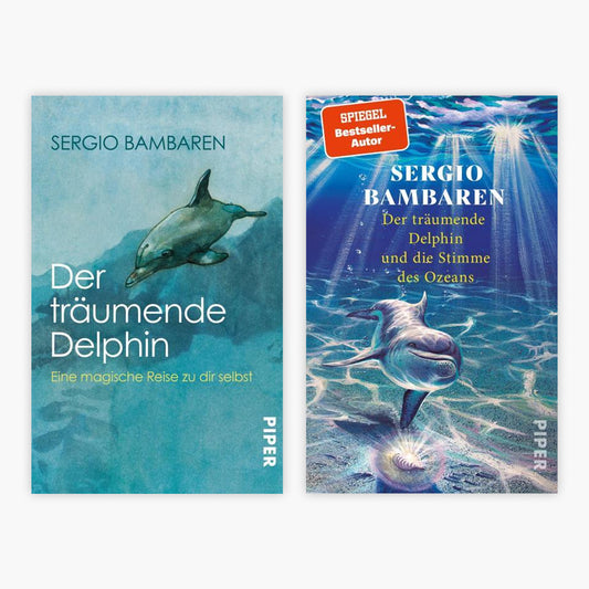 Der träumende Delphin + Der träumende Delphin und die Stimme des Ozeans + 1 exklusives Postkartenset