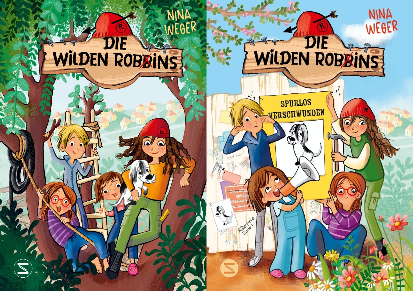Die wilden Robbins Band 1+2 plus 1 exklusives Postkartenset