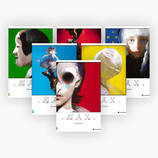 Choujin X Band 1-6 plus 1 exklusives Postkartenset