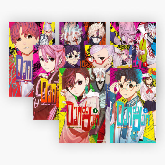 Dandadan Band 1-7 plus 1 exklusives Postkartenset