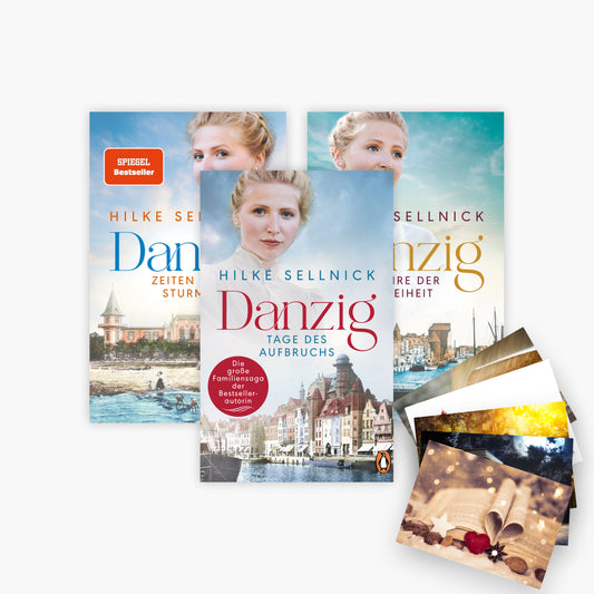 Die Danzig-Saga Band 1-3 plus 1 exklusives Postkartenset