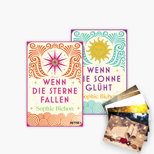 Die Himmelsschwestern-Reihe Band 1+2 plus 1 exklusives Postkartenset