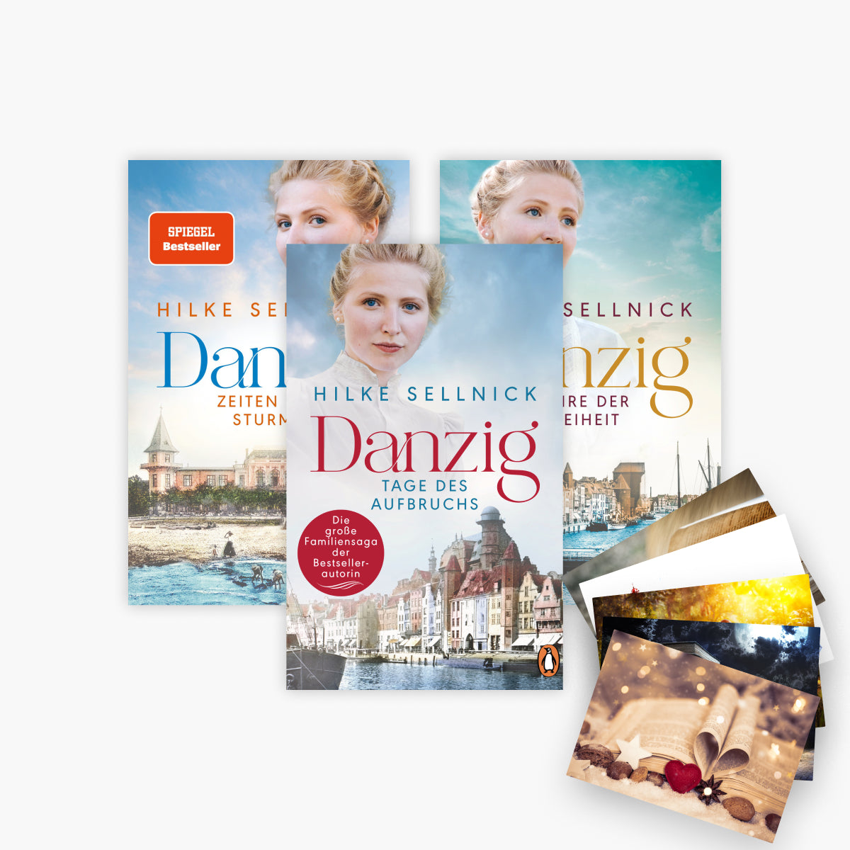 Die Danzig-Saga Band 1-3 plus 1 exklusives Postkartenset