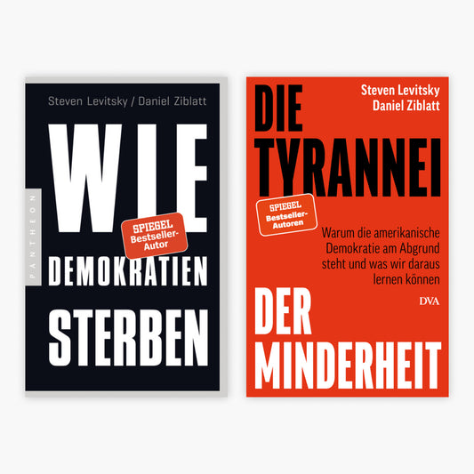 Wie Demokratien sterben + Die Tyrannei der Minderheit + 1 exklusives Postkartenset