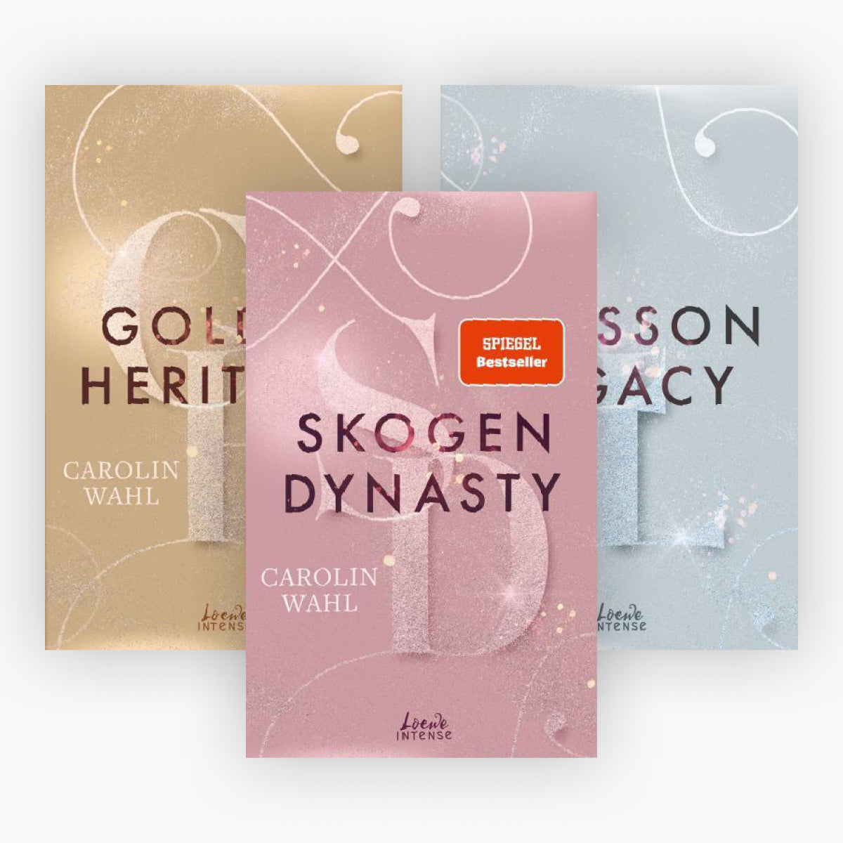 Crumbling Hearts Band 1-3 plus 1 exklusives Postkartenset