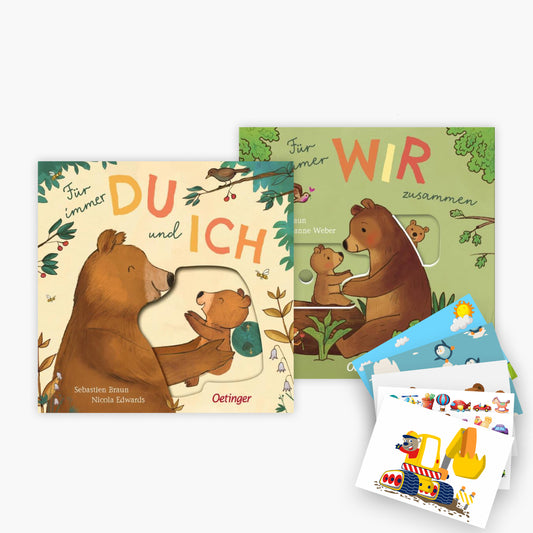 Für immer Du und Ich + Für immer Wir zusammen + 1 exklusives Postkartenset