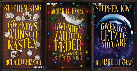 Die Gwendy-Reihe Band 1-3 plus 1 exklusives Postkartenset