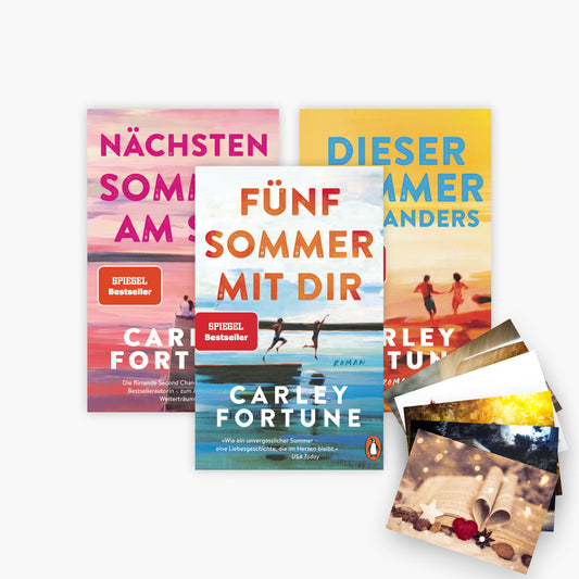Fünf Sommer mit dir + Nächsten Sommer am See + Dieser Sommer wird anders + 1 exklusives Postkartenset