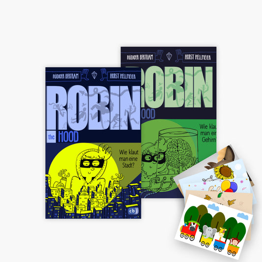 Die Robin-the-Hood-Reihe Band 1+2 plus 1 exklusives Postkartenset