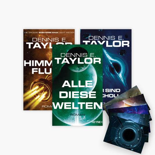 Die Bobiverse-Reihe Band 3-5 plus 1 exklusives Postkartenset
