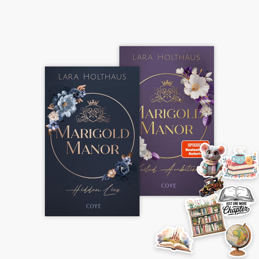 Die Marigold Manor-Reihe Band 1+2 plus ein exlusives Stickerset