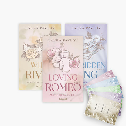 Die Magnolia Falls-Reihe Band 1-3 plus 1 exklusives Postkartenset