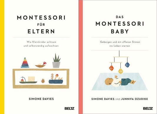 Montessori für Eltern + Das Montessori Baby + 1 exklusives Postkartenset