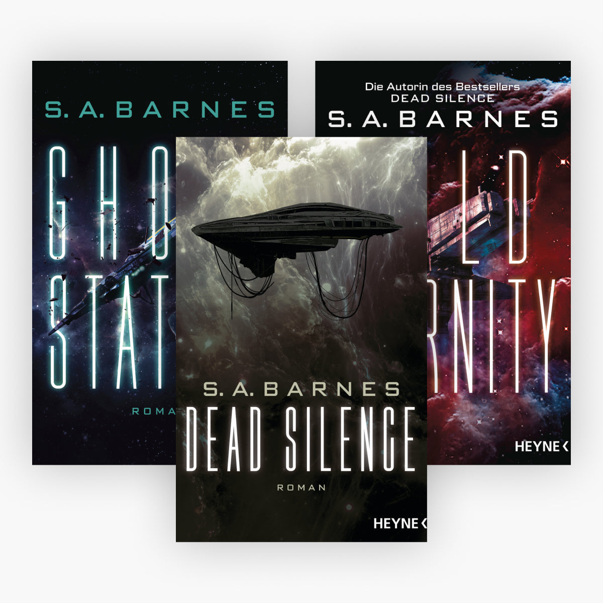 Das Weltraum-Horror Set: Dead Silence, Ghost Station und Cold Eternity + 1 exklusives Postkartenset