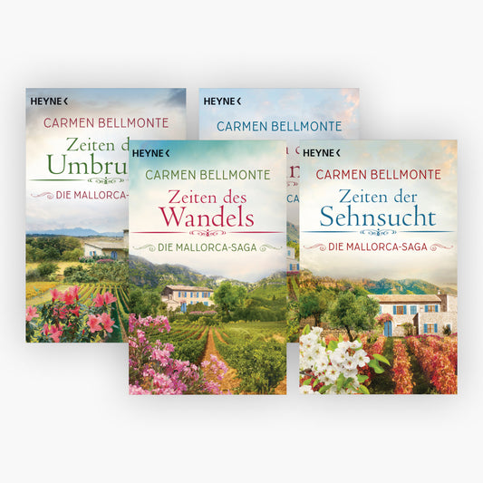 Die Mallorca-Saga Band 1-4 plus 1 exklusives Postkartenset