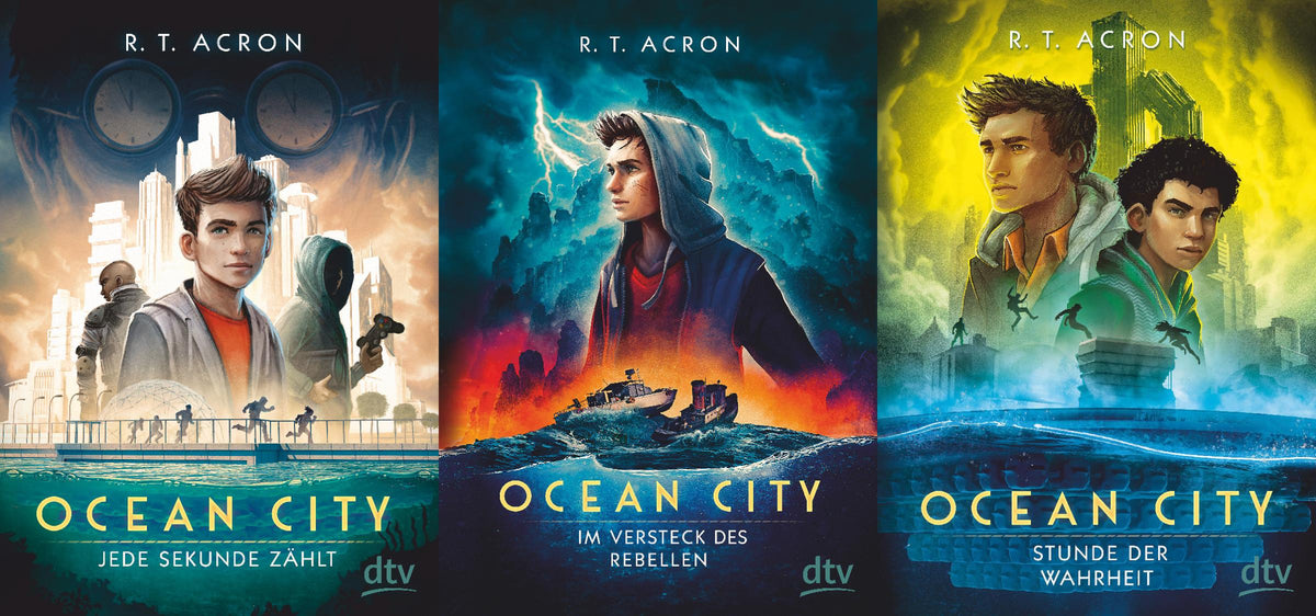 Die Ocean City-Reihe Band 1-3 plus 1 exklusives Postkartenset