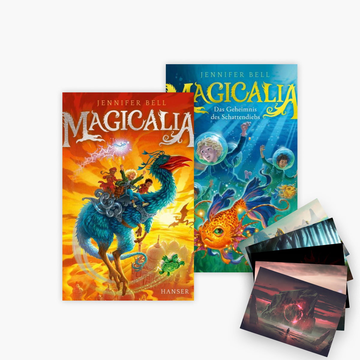 Die Magicalia Reihe: Band 1 + 2 plus 1 exklusives Postkartenset