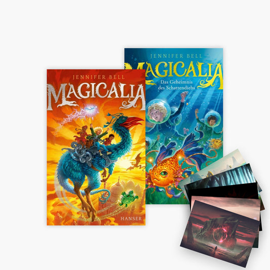 Die Magicalia Reihe: Band 1 + 2 plus 1 exklusives Postkartenset