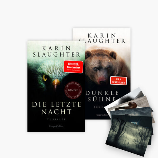Die letzte Nacht + Dunkle Sühne + 1 exklusives Postkartenset